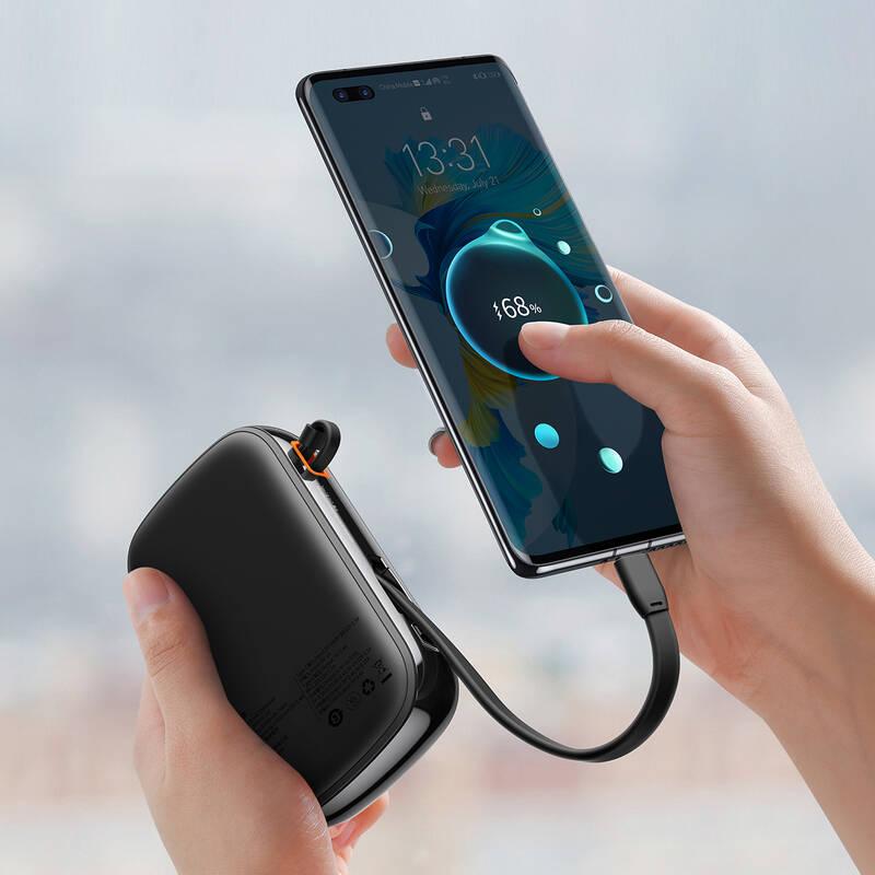 Powerbank Baseus Qpow Pro 20000mAh 20W USB-C černá