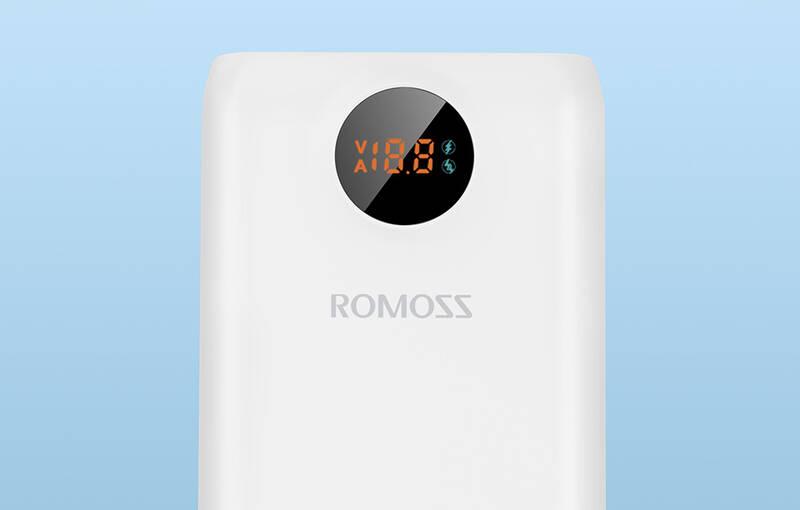 Powerbank Romoss SW20S Pro 20 000mAh 30W bílá