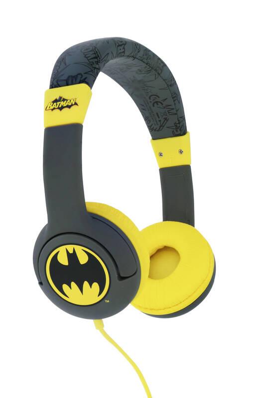 Sluchátka OTL Technologies Batman Bat signal Children