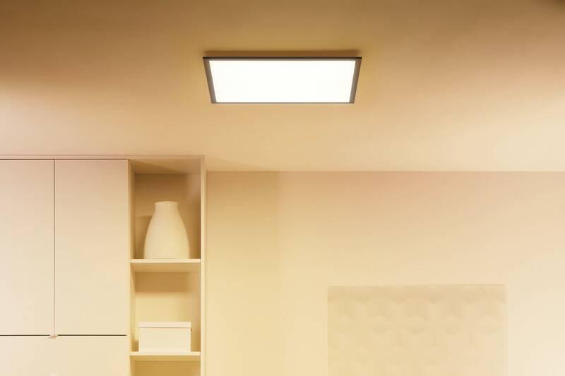 Stropní svítidlo WiZ Panel Ceiling 36 W SQ černé