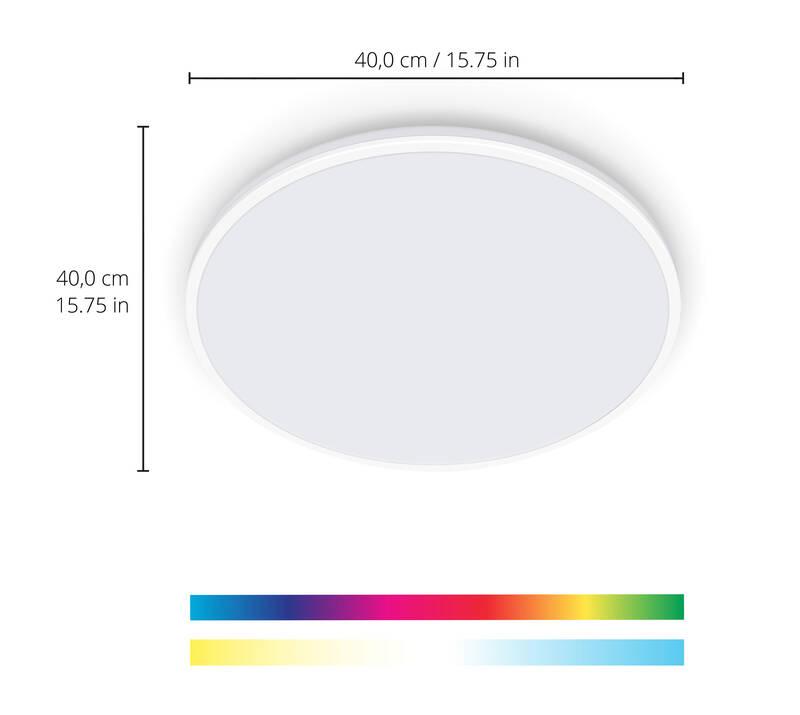 Stropní svítidlo WiZ Rune Ceiling 21 W RGB bílé