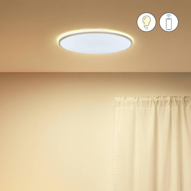 Stropní svítidlo WiZ SuperSlim Ceiling 22 W bílé