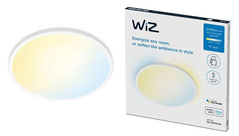 Stropní svítidlo WiZ SuperSlim Ceiling 22 W bílé, Stropní, svítidlo, WiZ, SuperSlim, Ceiling, 22, W, bílé