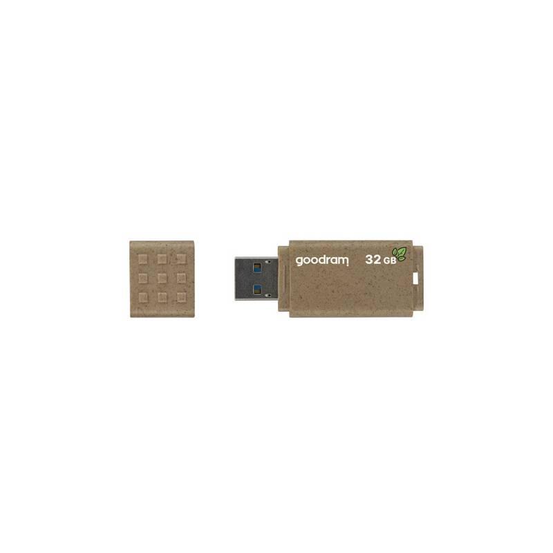 USB Flash Goodram UME3 ECO FRIENDLY 32GB USB 3.0 hnědý
