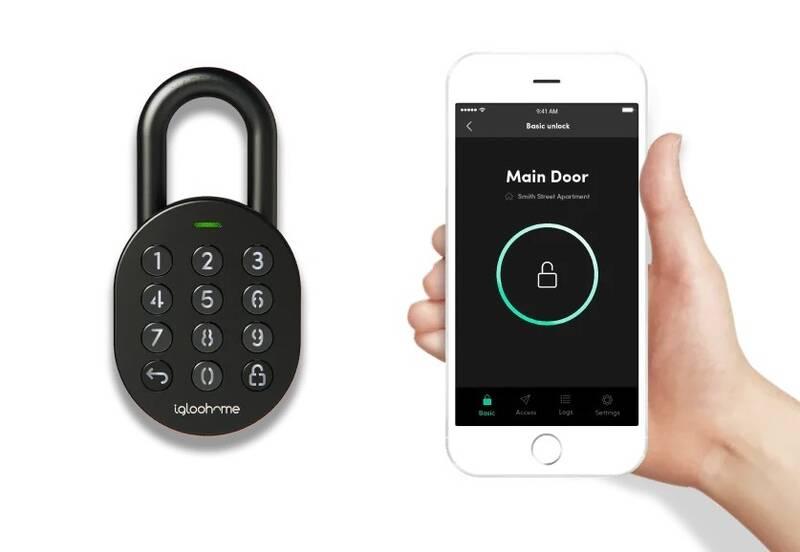 Zámek Igloohome Smart Padlock černý