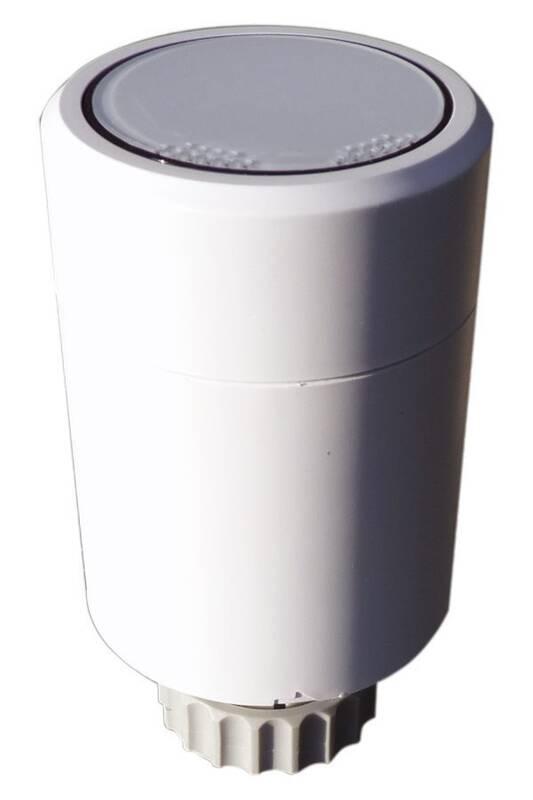 Bezdrátová termohlavice XtendLan THL01 diplej na horní straně