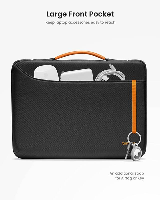 Brašna na notebook tomtoc Briefcase na 16" MacBook Pro černá