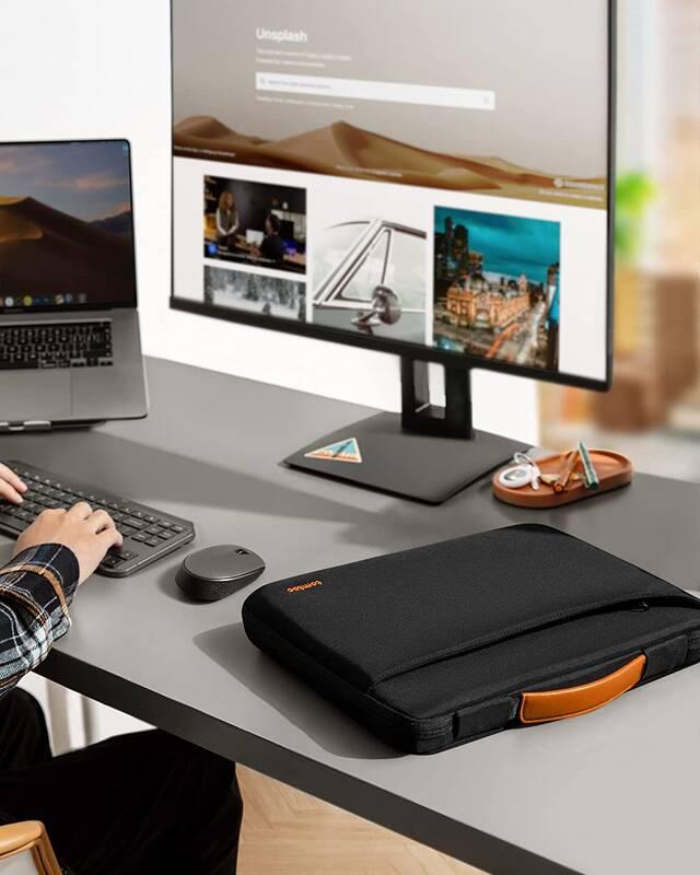 Brašna na notebook tomtoc Briefcase na 16" MacBook Pro černá