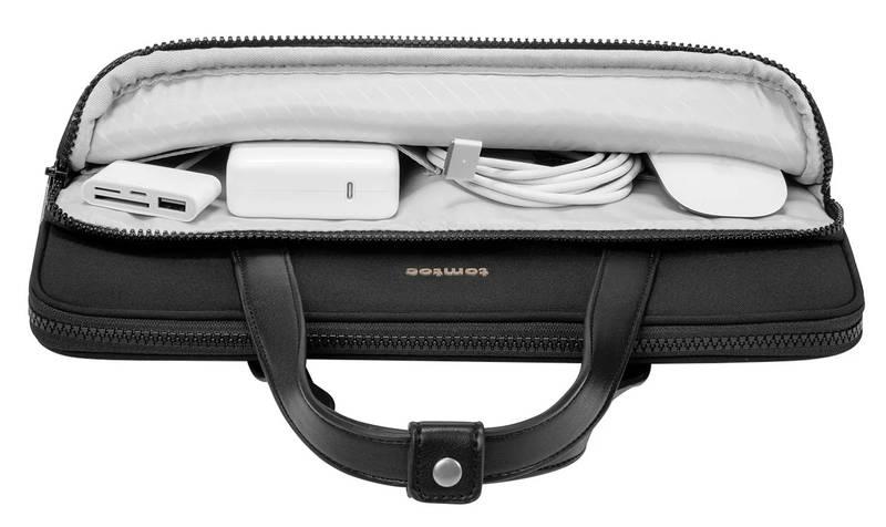 Brašna na notebook tomtoc Shoulder Bag na 14" a 13" MacBook Pro Air černá