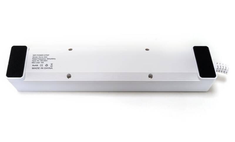 Chytrá zásuvka XtendLan ZAS01 Wi-Fi, 3x zásuvka 4x USB, 1,5 m