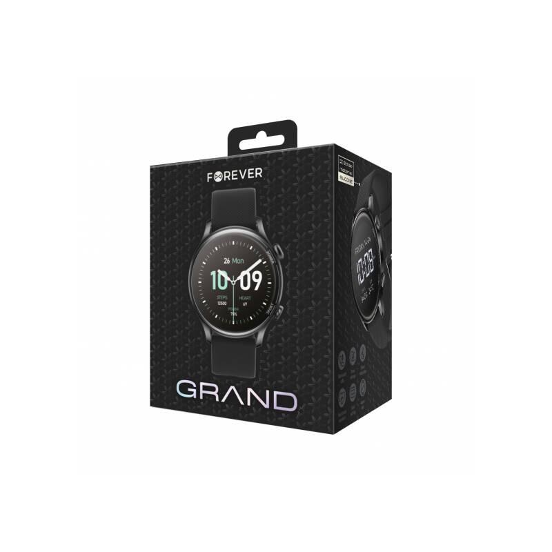 Chytré hodinky Forever Grand SW-700 černé