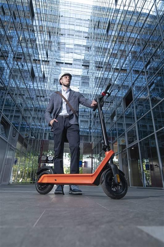 Elektrická koloběžka MS ENERGY E-21 oranžová