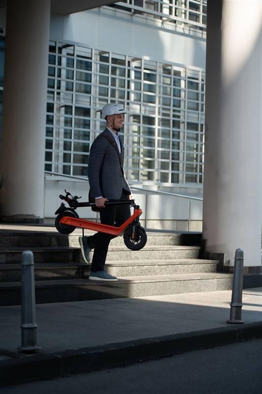 Elektrická koloběžka MS ENERGY E-21 oranžová