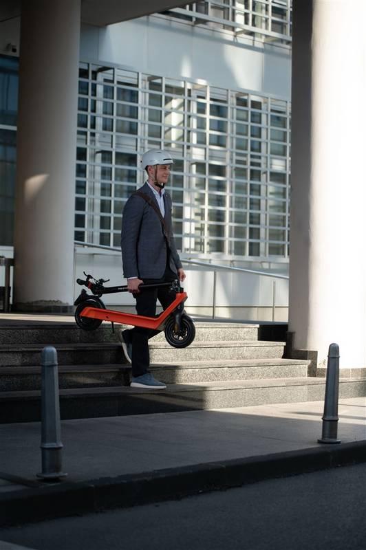 Elektrická koloběžka MS ENERGY E-21 oranžová