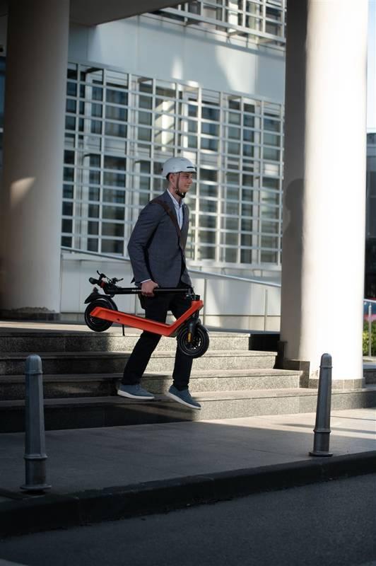 Elektrická koloběžka MS ENERGY E-21 oranžová