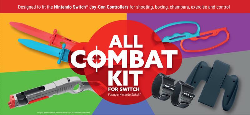 Herní set Excalibur Games Nintendo Switch All Combat Kit