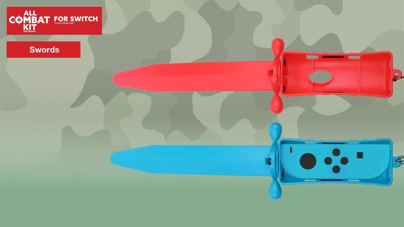 Herní set Excalibur Games Nintendo Switch All Combat Kit