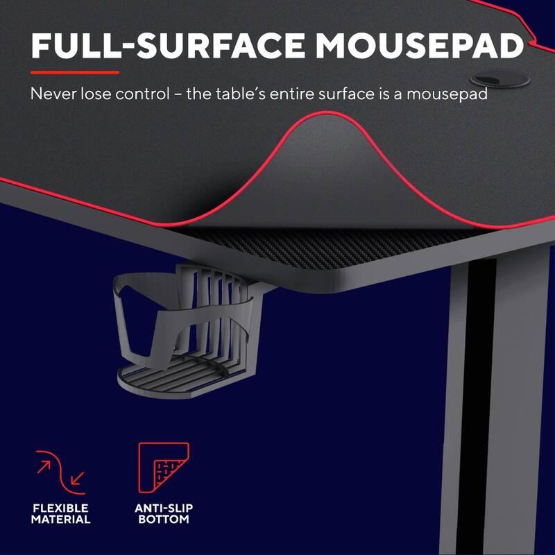 Herní stůl Trust GXT 1175 IMPERIUS černý