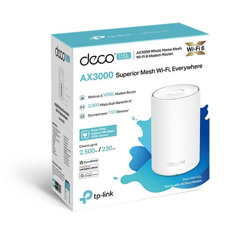 Komplexní Wi-Fi systém TP-Link Deco X50-DSL bílý