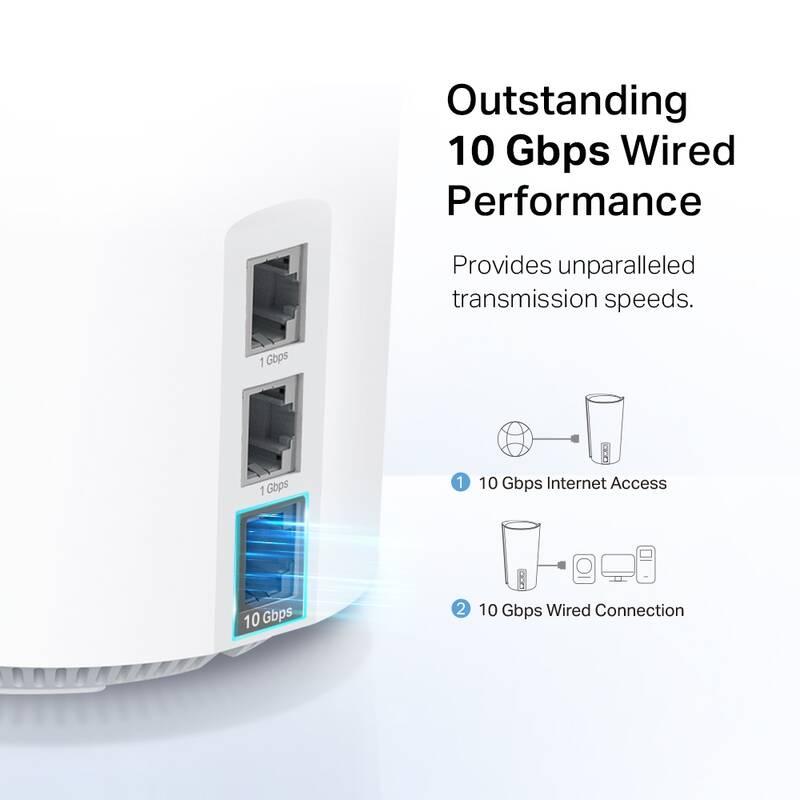 Komplexní Wi-Fi systém TP-Link Deco XE200 bílý, Komplexní, Wi-Fi, systém, TP-Link, Deco, XE200, bílý
