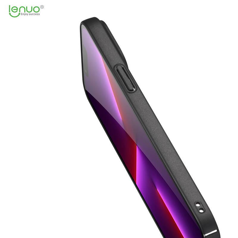 Kryt na mobil Lenuo Leshield na Apple iPhone 13 Pro černý