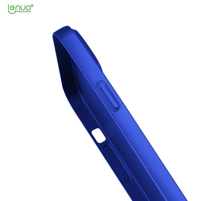 Kryt na mobil Lenuo Leshield na Apple iPhone 14 Plus modrý