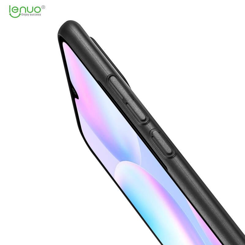 Kryt na mobil Lenuo Leshield na Xiaomi Redmi 9A černý