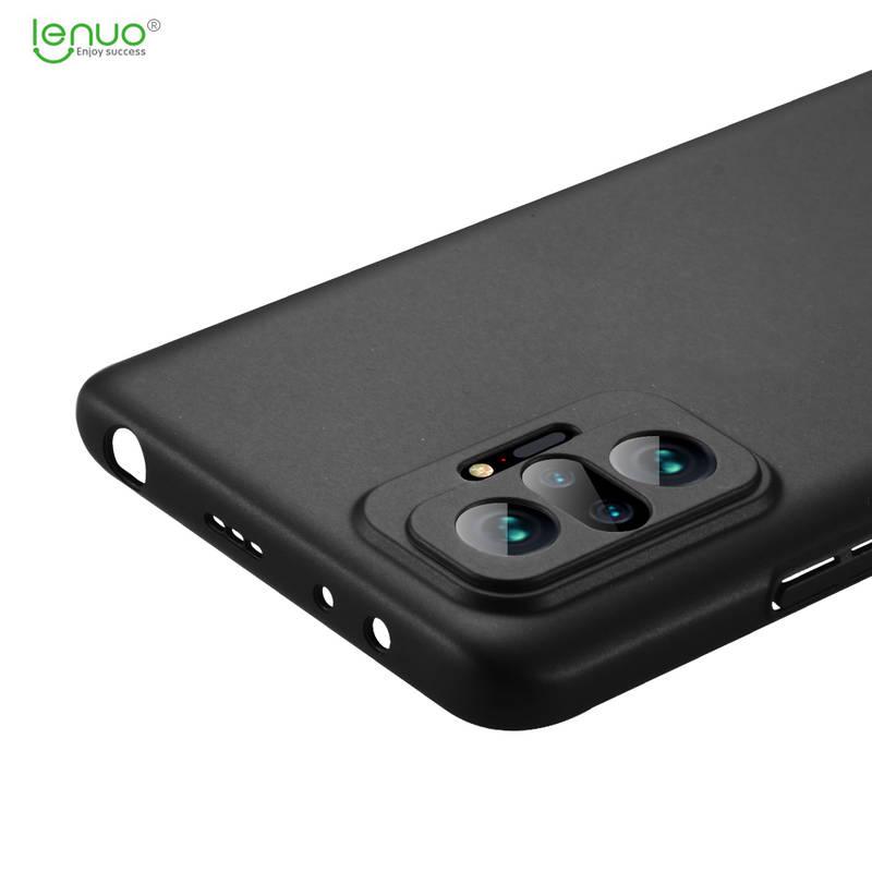 Kryt na mobil Lenuo Leshield na Xiaomi Redmi Note 10 Pro černý