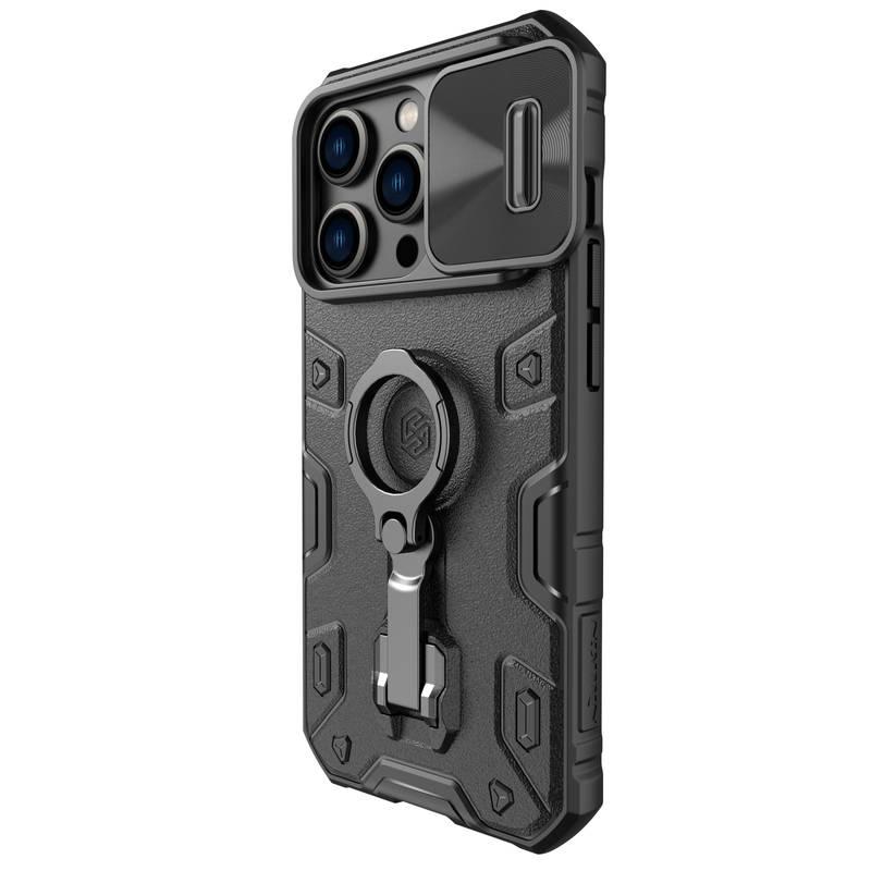Kryt na mobil Nillkin CamShield Armor PRO Magnetic na Apple iPhone 14 Pro černý