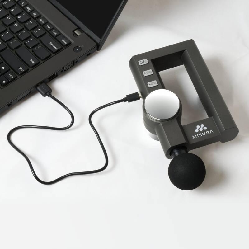 Masážní pistole MISURA MB2-GRAPHITE šedá