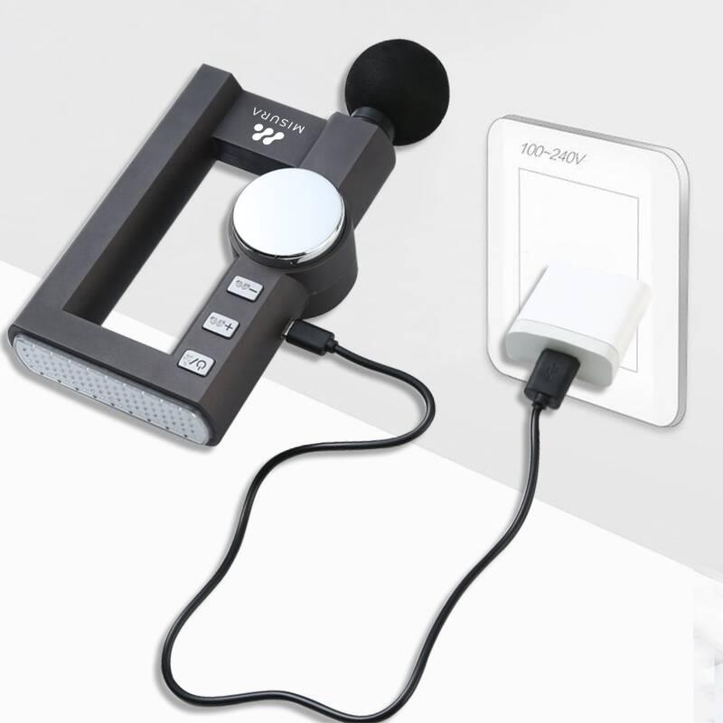 Masážní pistole MISURA MB2-GRAPHITE šedá