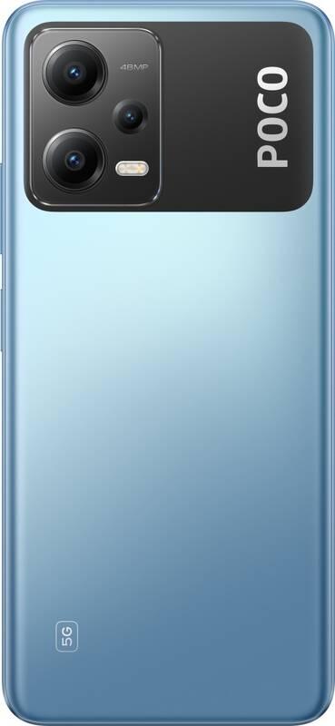 Mobilní telefon Poco X5 5G 6 GB 128 GB modrý, Mobilní, telefon, Poco, X5, 5G, 6, GB, 128, GB, modrý