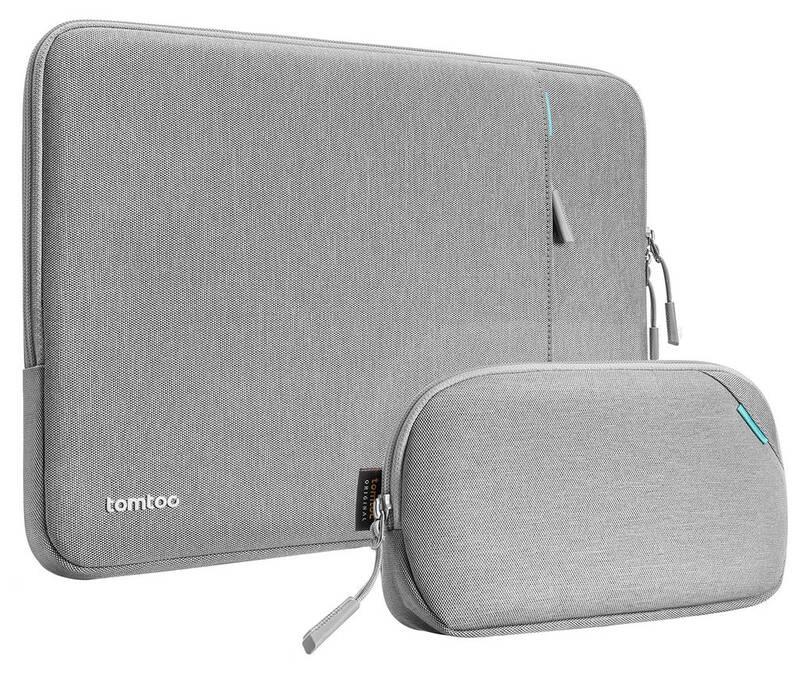 Pouzdro na notebook tomtoc Sleeve Kit na 13" MacBook Pro Air šedé