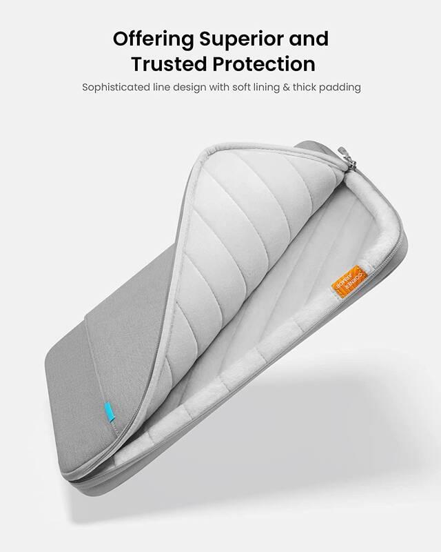 Pouzdro na notebook tomtoc Sleeve Kit na 13" MacBook Pro Air šedé