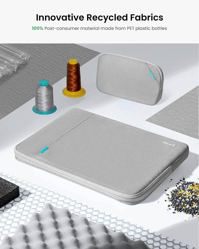 Pouzdro na notebook tomtoc Sleeve Kit na 13" MacBook Pro Air šedé