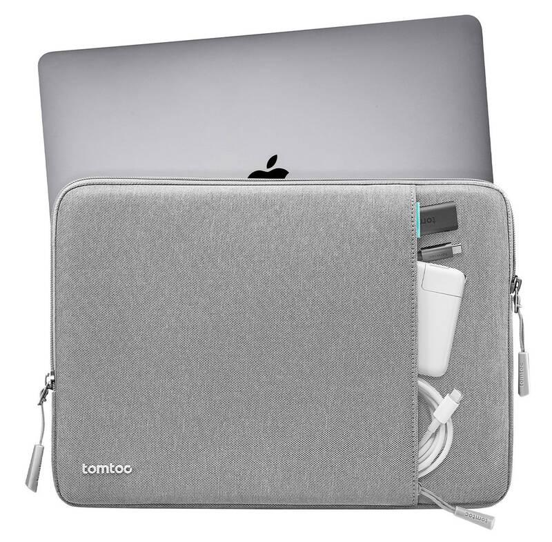 Pouzdro na notebook tomtoc Sleeve na 14" MacBook Pro šedé