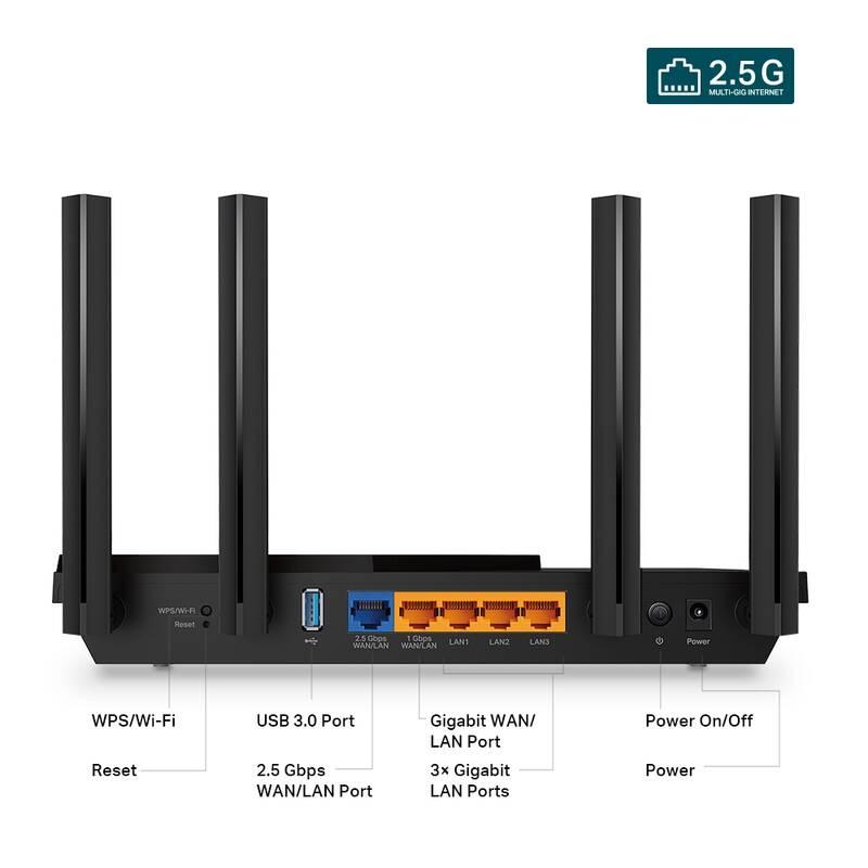 Router TP-Link Archer AX55 Pro černý