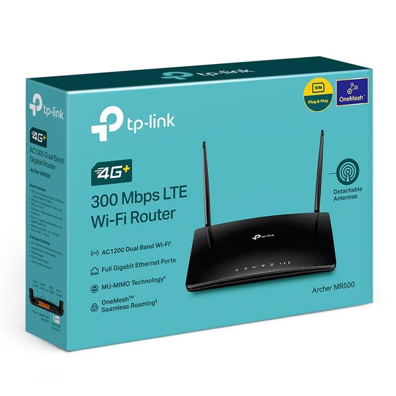 Router TP-Link Archer MR500, LTE černý