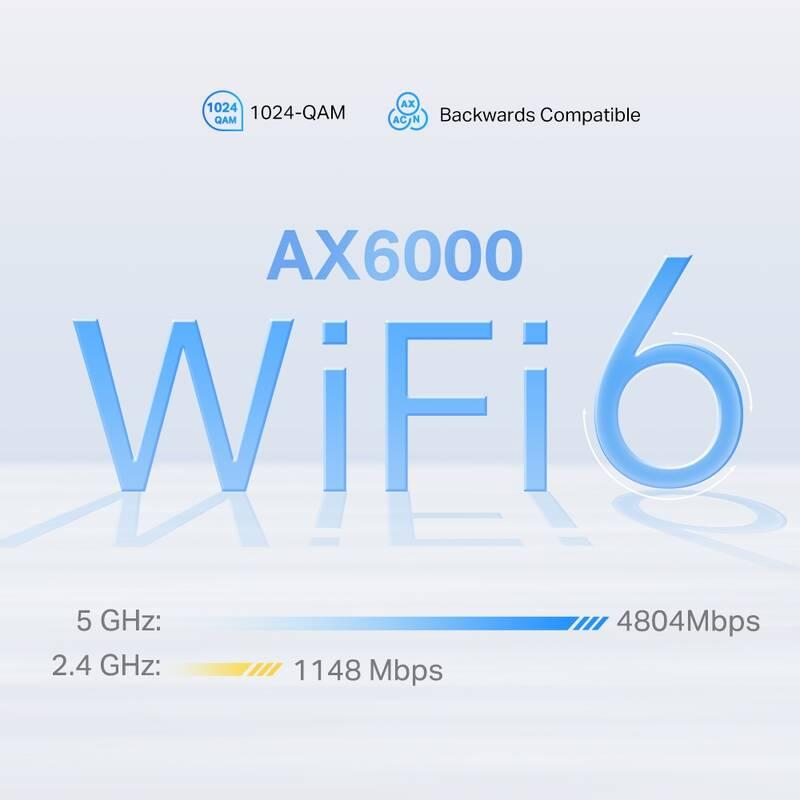 Router TP-Link Deco X80-5G bílý, Router, TP-Link, Deco, X80-5G, bílý