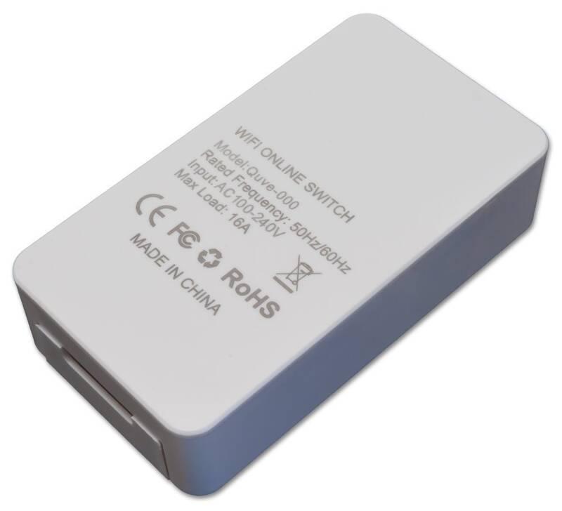 Spínač XtendLan SPI02 Wi-Fi, časovač, IP20