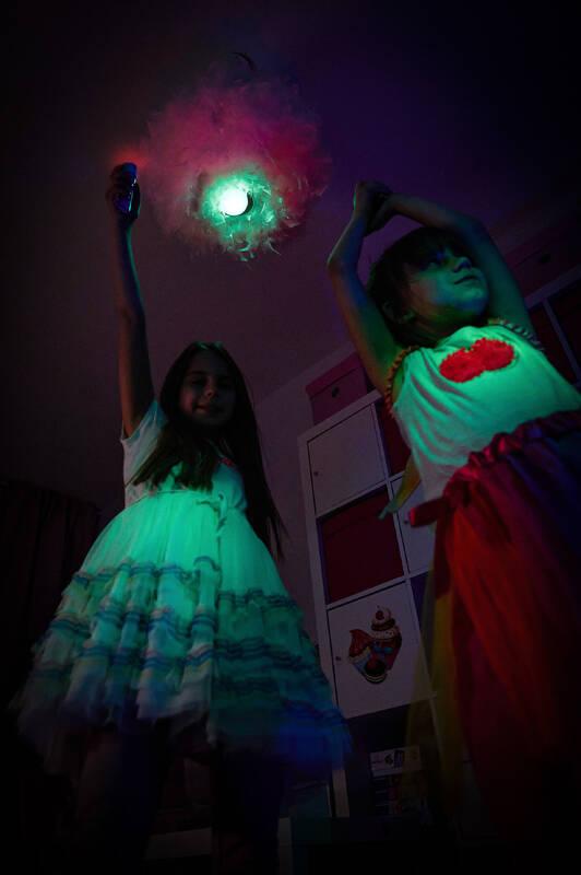 Svítilna LEDLENSER KIDCAMP 6 RAINBOW fialová