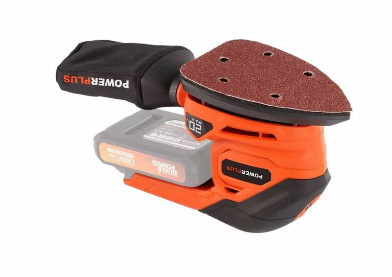 Vibrační bruska POWERPLUS POWDP POWDP50200 20V