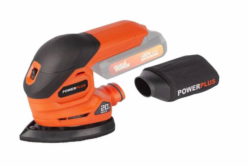 Vibrační bruska POWERPLUS POWDP POWDP50200 20V