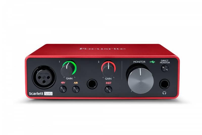 Zvuková karta Focusrite Scarlett Solo 3nd Gen