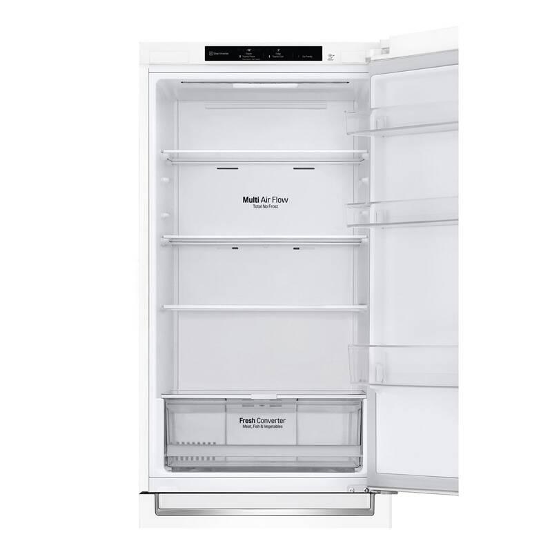 Chladnička s mrazničkou LG GBP61SWPGN bílá