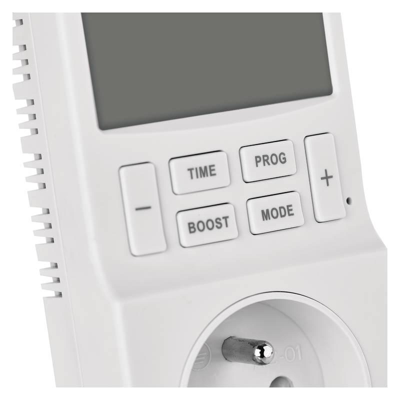 Chytrá zásuvka EMOS 2v1 termostat s funkcí digitálního časovače