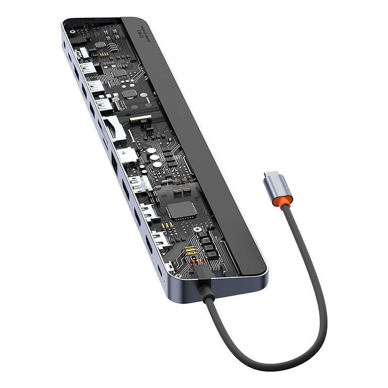 Dokovací stanice Baseus Baseus EliteJoy Gen2 12-Port USB-C, Dokovací, stanice, Baseus, Baseus, EliteJoy, Gen2, 12-Port, USB-C