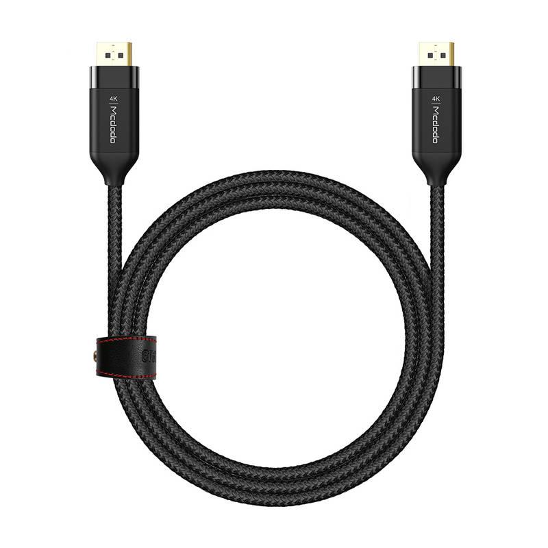 Kabel Mcdodo DisplayPort DisplayPort 4K 60Hz, 2m černý