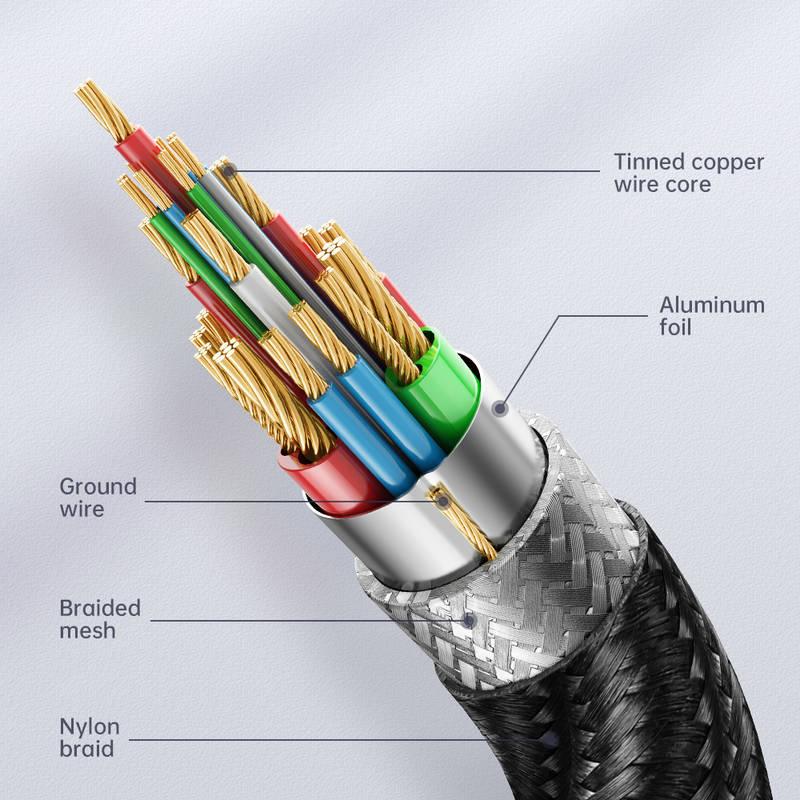 Kabel Mcdodo VGA VGA, 2m černý