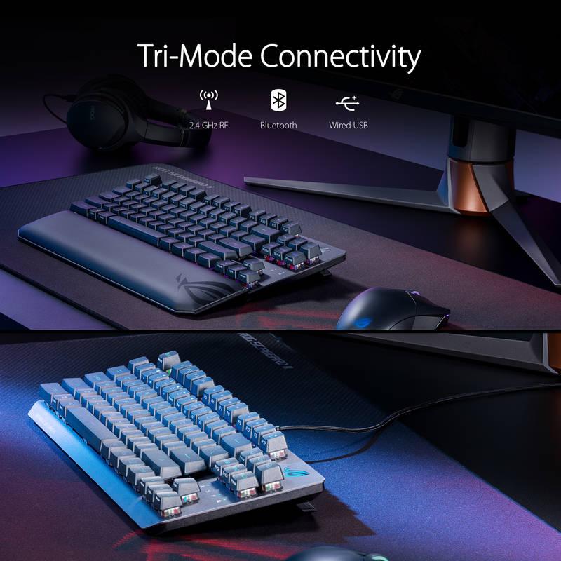 Klávesnice Asus ROG STRIX SCOPE RX TKL WIRELESS DELUXE - US černá